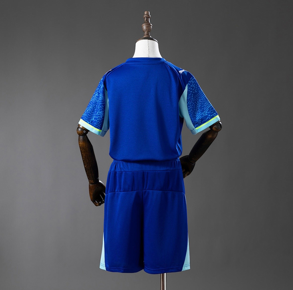 Maillot Olympique de Marseille 2026 third bleu pour enfants