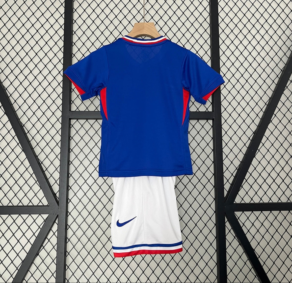 Maillot Équipe de France domicile 2025 bleu pour enfants