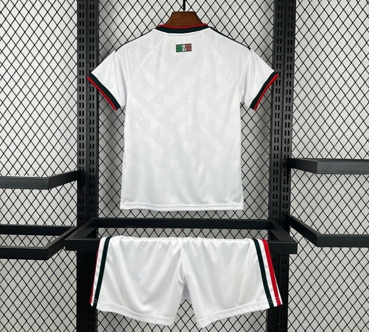 Maillot Mexique extérieur blanc coupe du monde 2026 kits enfant
