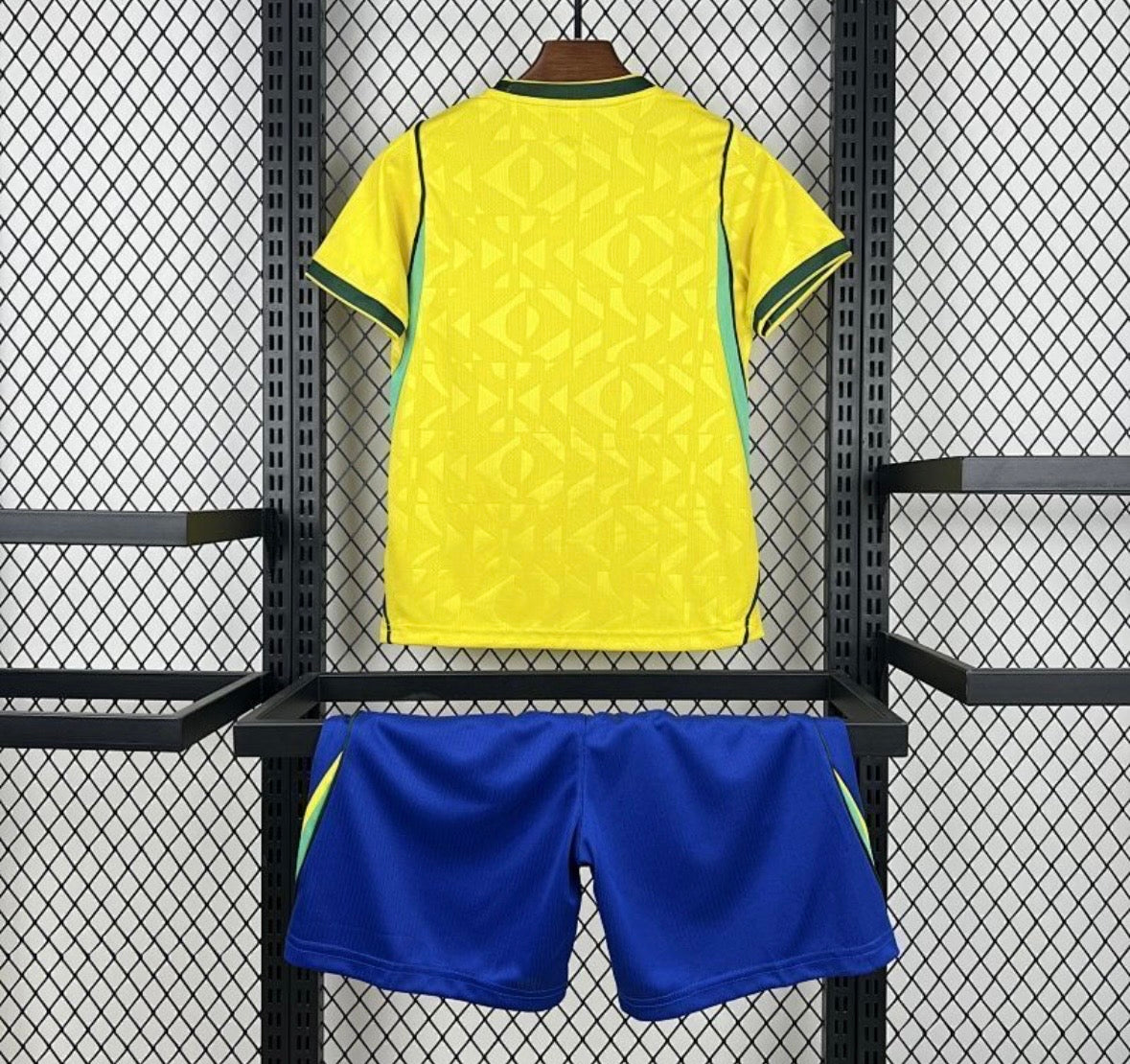 Maillot Brésil domicile jaune coupe du monde 2026 kits enfants