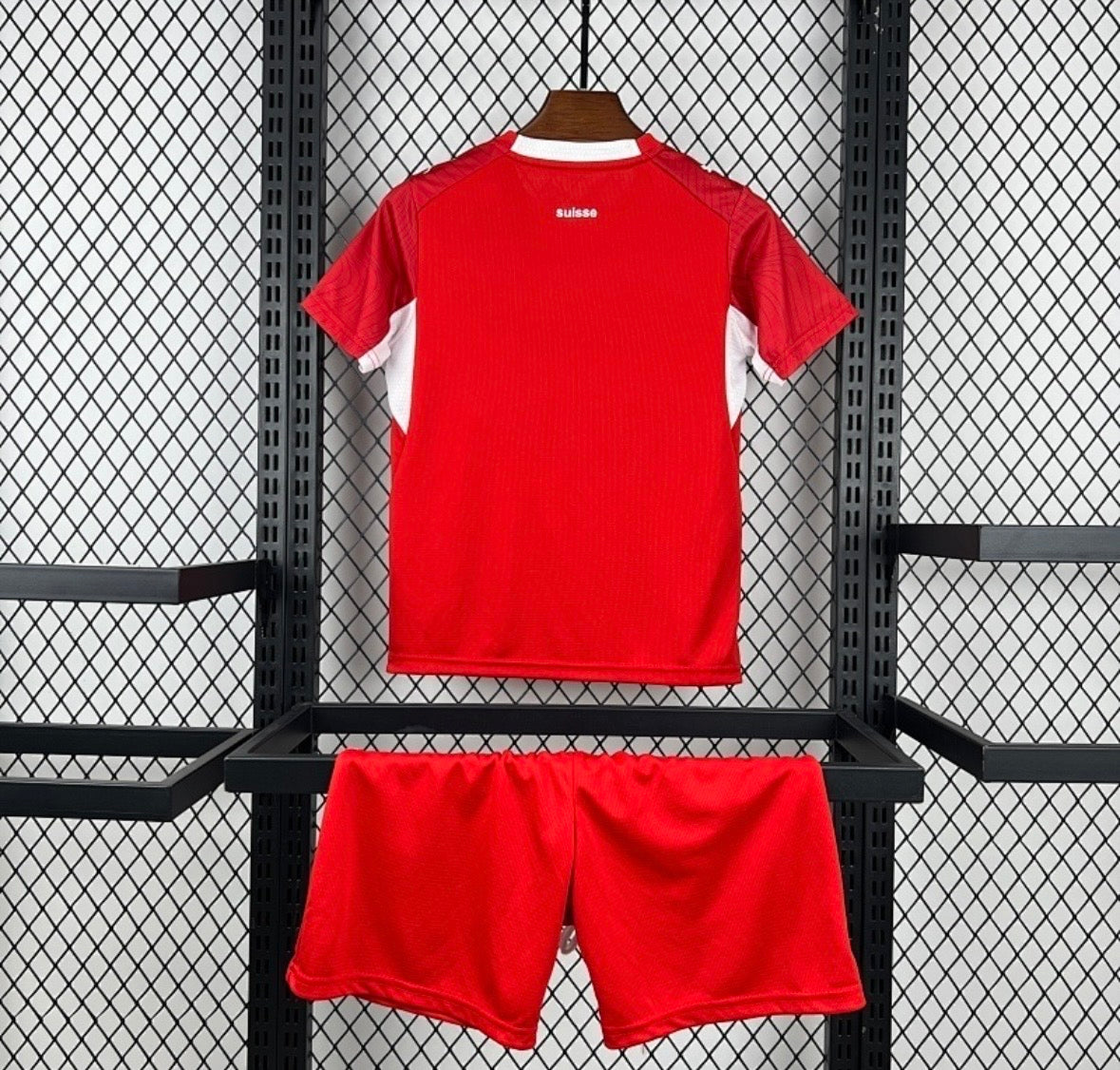 Maillot Suisse domicile coupe du monde 2026 rouge kits enfant