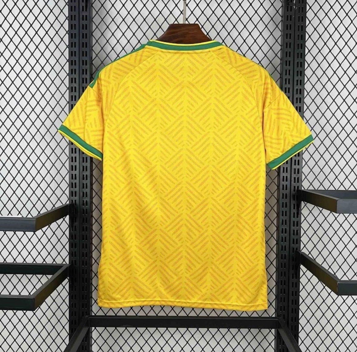 Maillot domicile Afrique du Sud jaune coupe du monde 2026