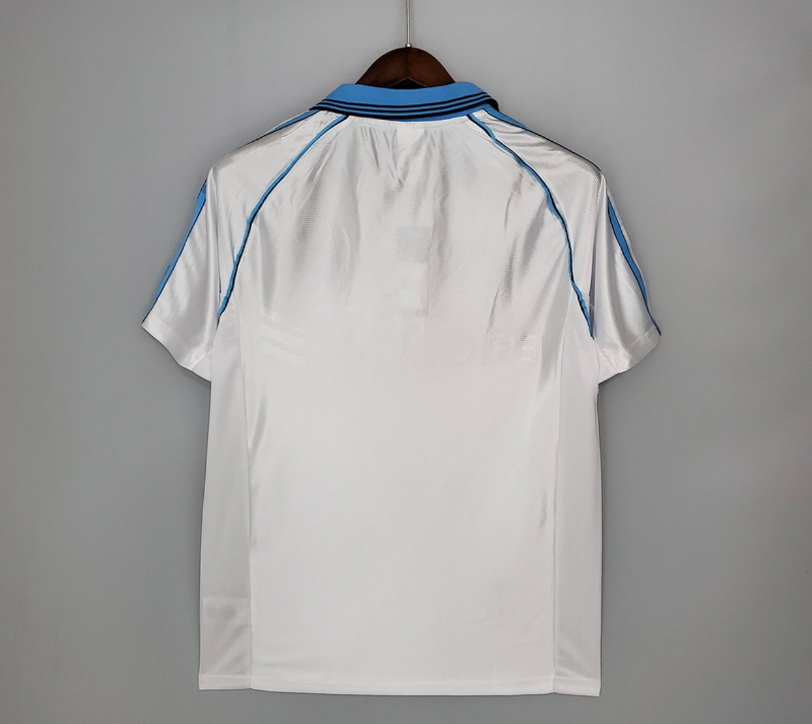 Maillot Olympique de Marseille 1998-1999 blanc Ericsson vintage rétro