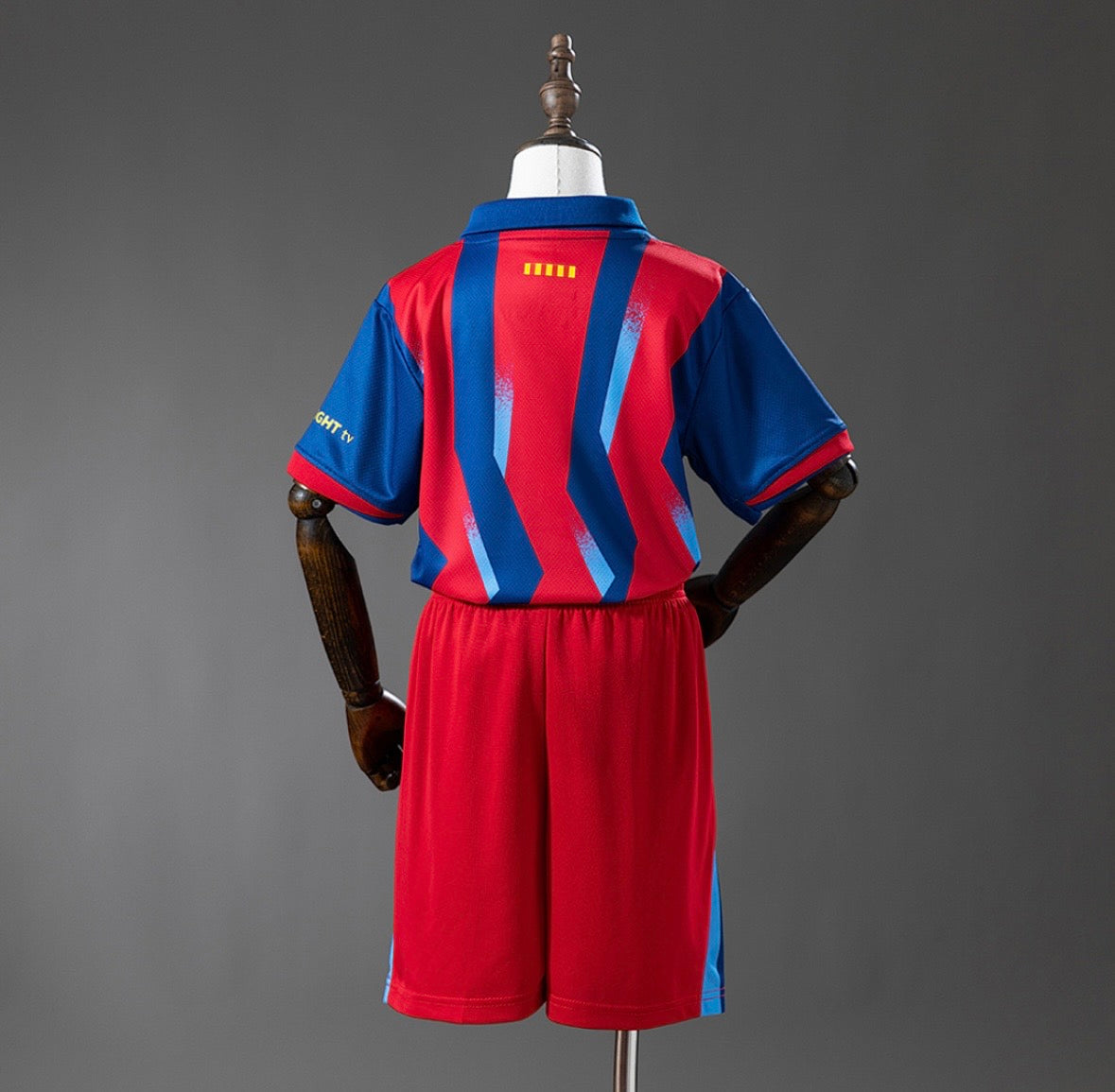 Maillot Barcelone fourth 2026 pour enfants bleu et rouge