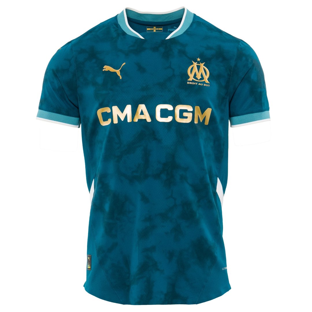 Maillot Olympique de Marseille 2024/2025 Extérieur bleu