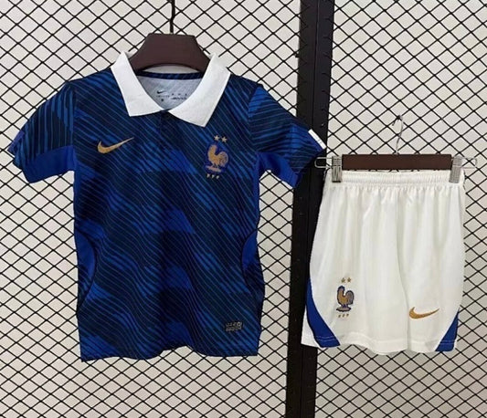 Maillot Équipe de France  domicile  coupe du monde 2026 kits enfants