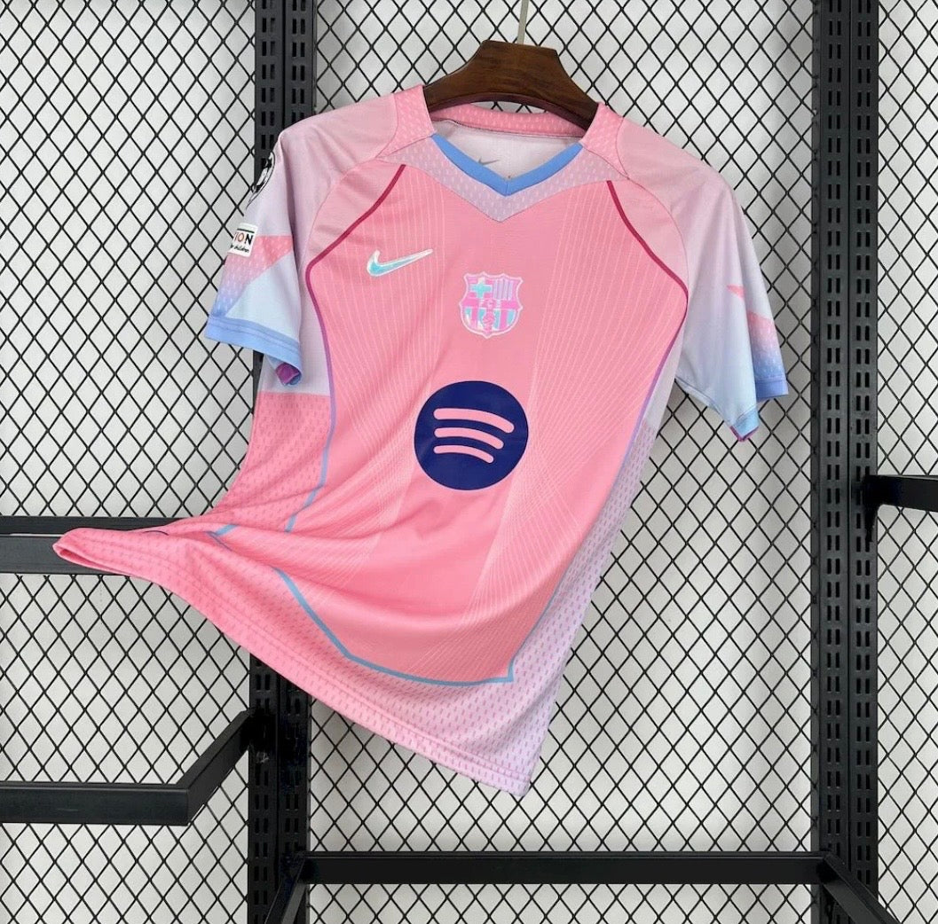 Maillot FC Barcelone concept rose 2025-26 rose