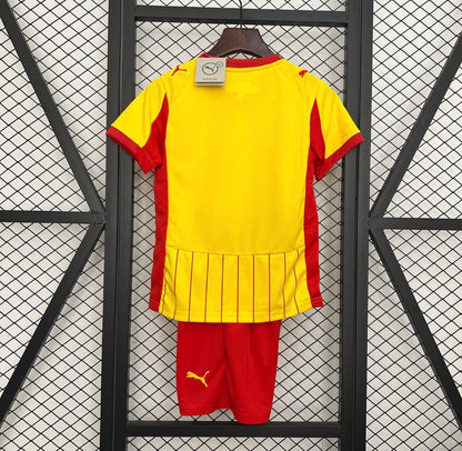 Maillot RC Lens domicile 2026 jaune pour enfants