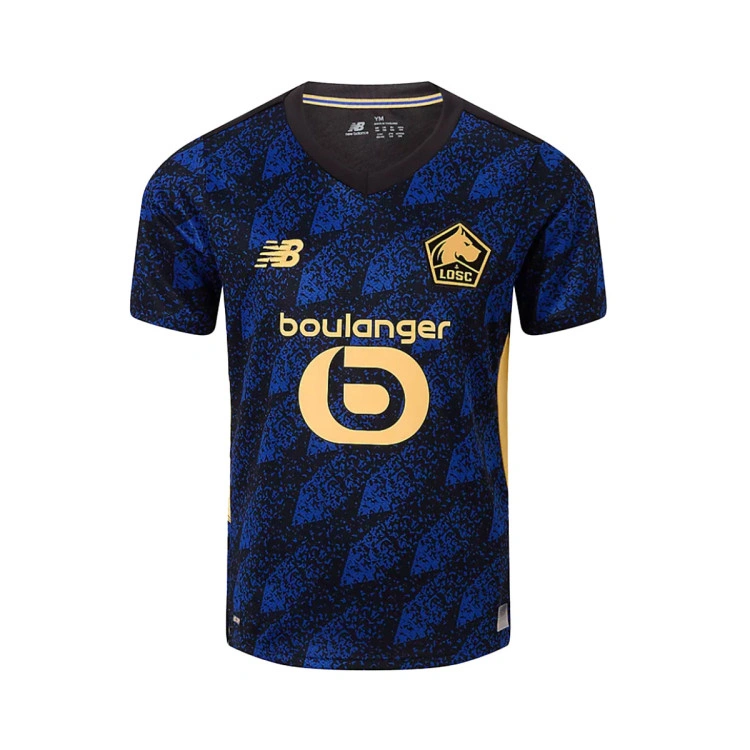 Maillot du LOSC third 2026 bleu pour enfant .