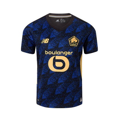 Maillot du LOSC third 2026 bleu pour enfant .
