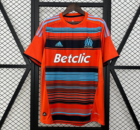 Maillot Olympique de Marseille 2011-2012 orange vintage rétro