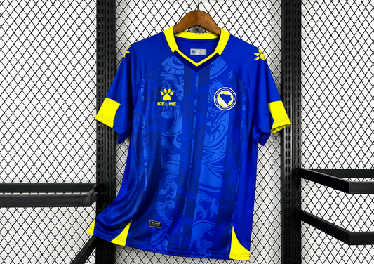 Maillot Bosnie-Herzégovine domicile bleu coupe du monde 2026