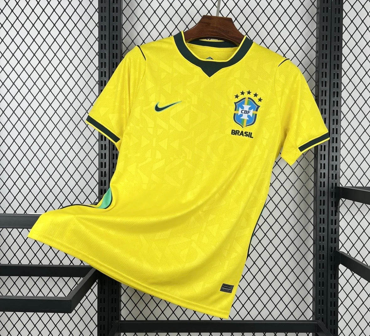 Maillot Brésil coupe du monde 2026 domicile jaune