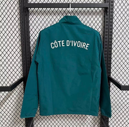 Veste de survêtement Côte d’Ivoire 2026 bleu