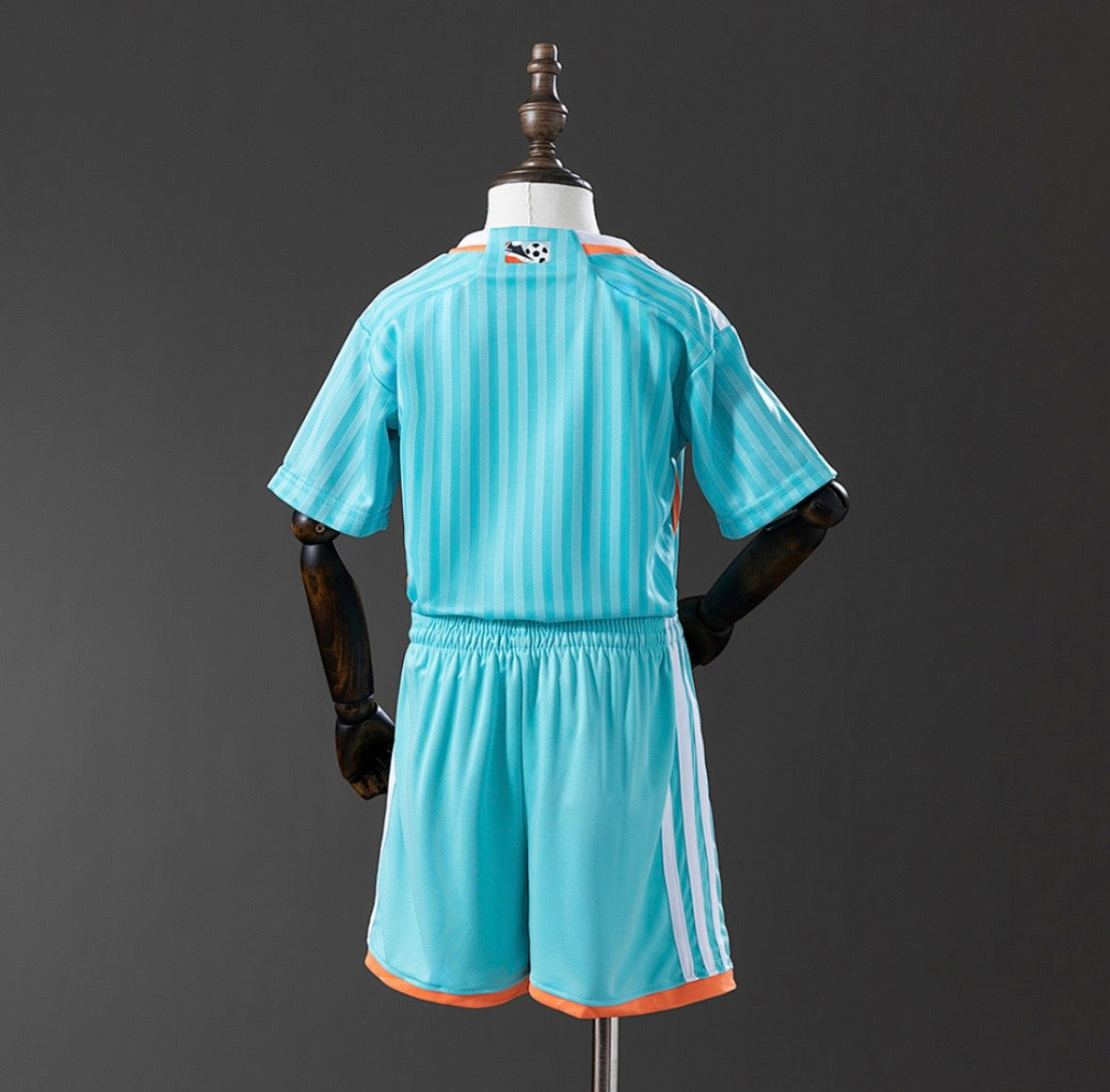 Maillot Inter Miami third bleu Turquoise 2024 pour enfants