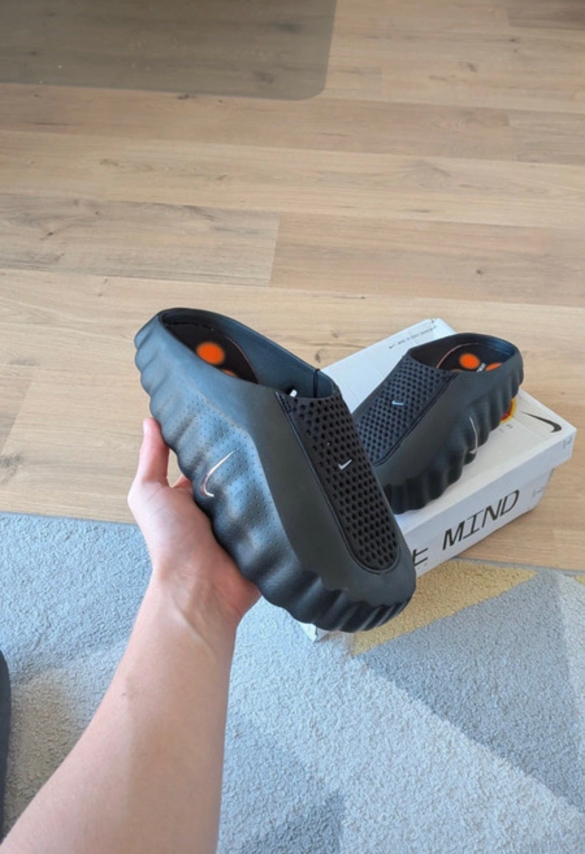 Claquettes Nike Mind 001 Noir