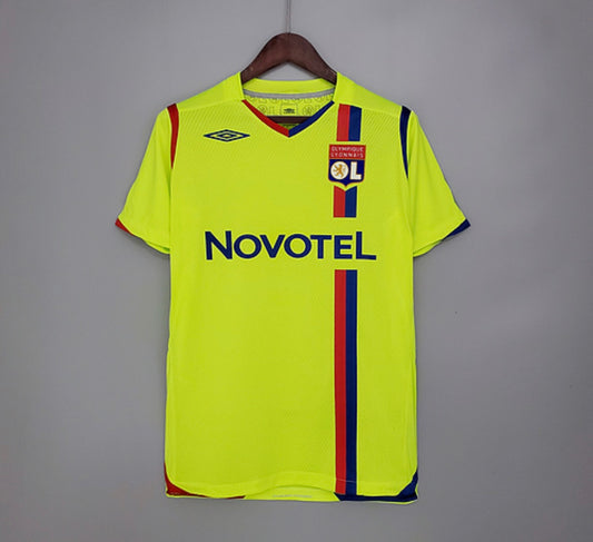 Maillot olympique lyonnais 2008-2009 novotel vintage rétro