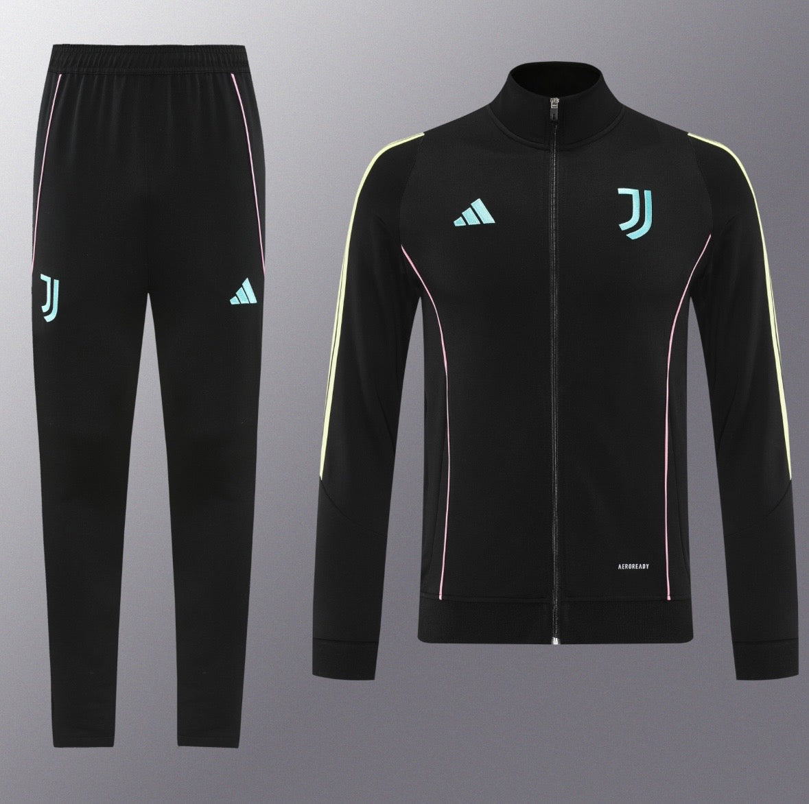 Ensemble de survêtement Juventus 2025 noir et bleu