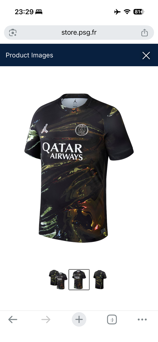 Maillot Paris Saint-Germain Jordan Night Edition Stadium 25/26