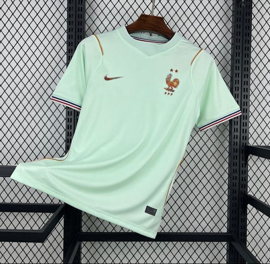 Maillot Équipe de France coupe du monde 2026 extérieur vert