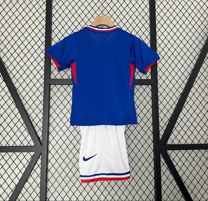 Maillot Équipe de France domicile 2025 bleu pour enfants