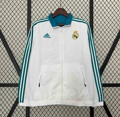 Veste Real Madrid 17/18 blanche et bleu