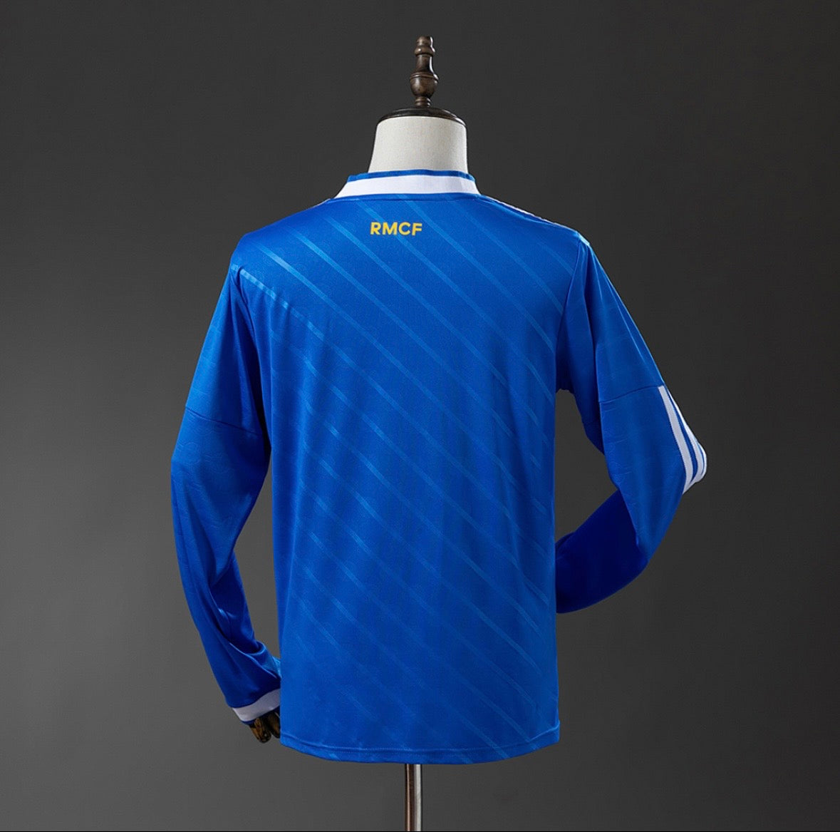 Maillot extérieur Real Madrid 2026 à manche longue bleu
