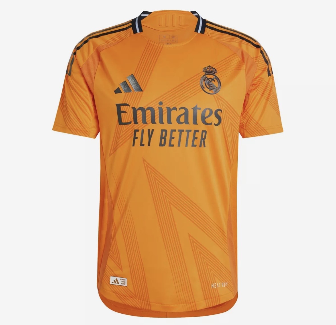 Maillot Real Madrid extérieur 25/26 orange