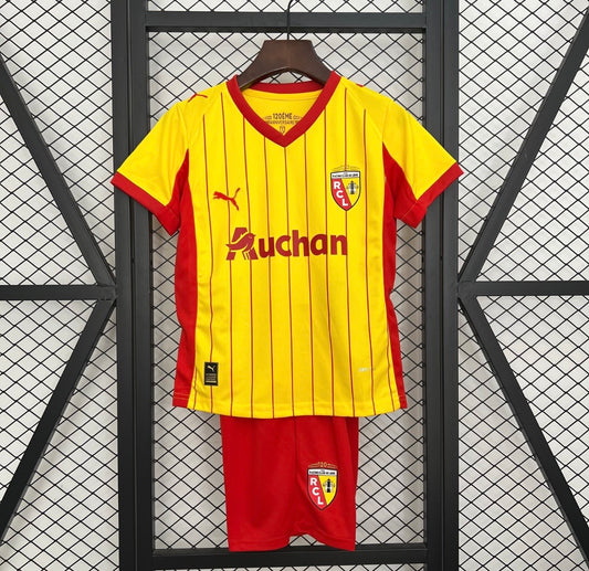 Maillot RC Lens domicile 2026 jaune pour enfants