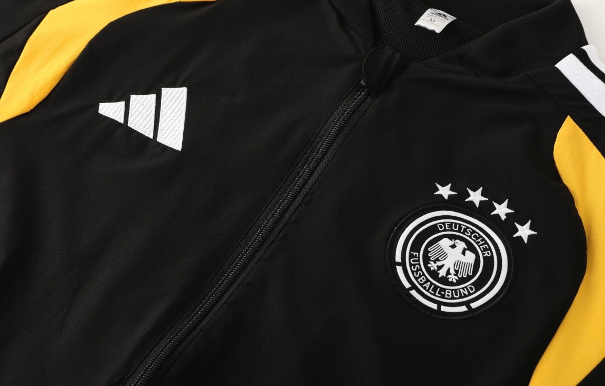 Ensemble de survêtement Allemagne 2026 noir et rouge
