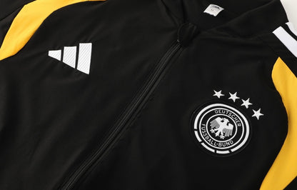 Ensemble de survêtement Allemagne 2026 noir et rouge