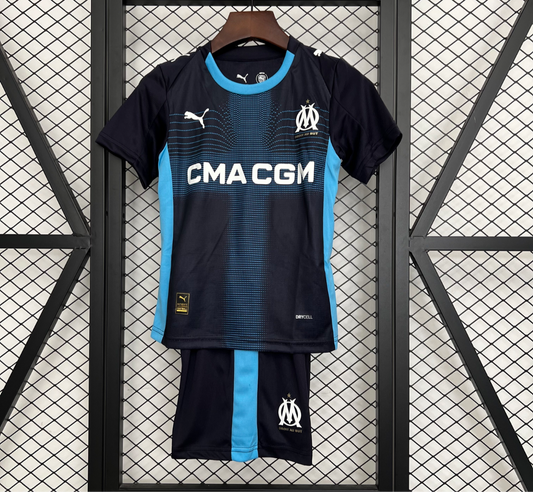 Maillot Olympique de Marseille extérieur 2025-2026 pour enfant