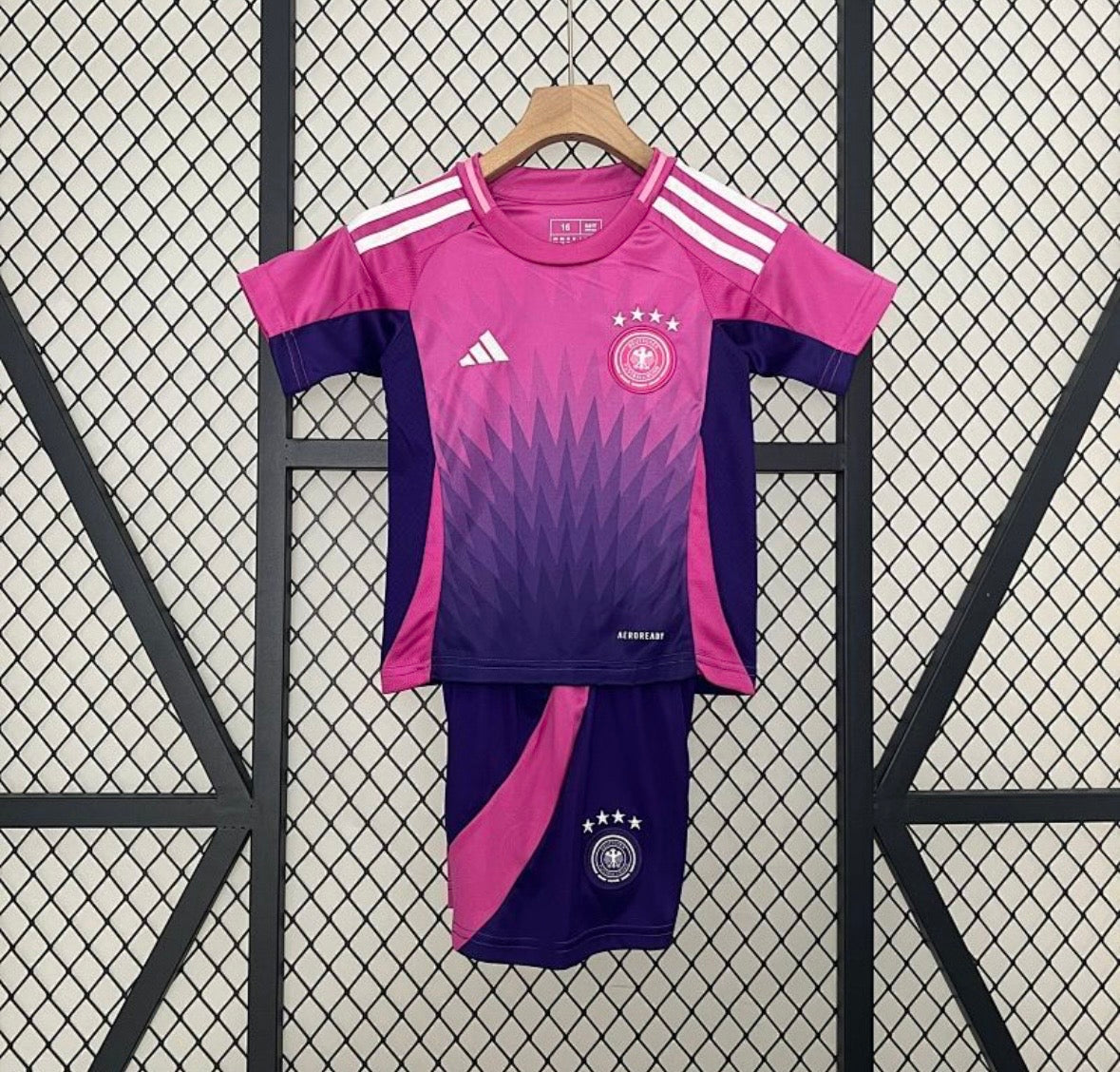 Maillot Allemagne extérieur 23/24 violet pour enfants