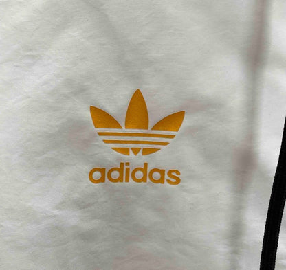 Veste Real Madrid coupe vent 2024 blanc à capuche