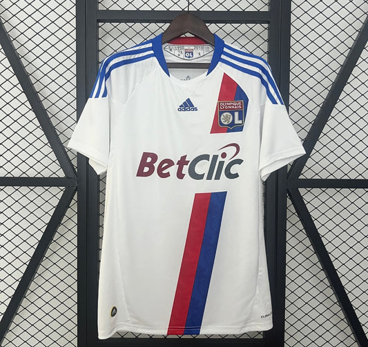 Maillot olympique lyonnais 2010-2011 betclic vintage rétro