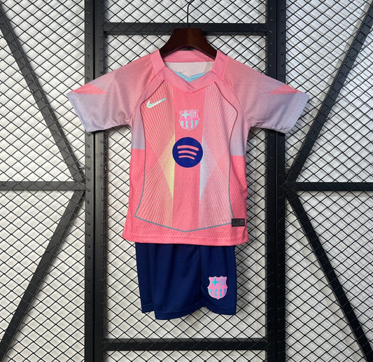Maillot Barcelone concept rose 2025/26 pour enfants