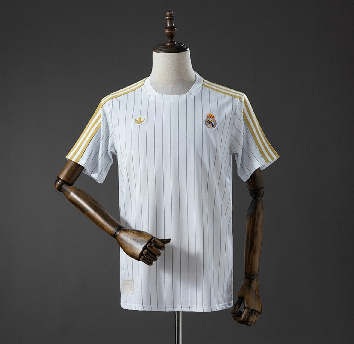 Maillot Real Madrid Terrace Icons banc Or