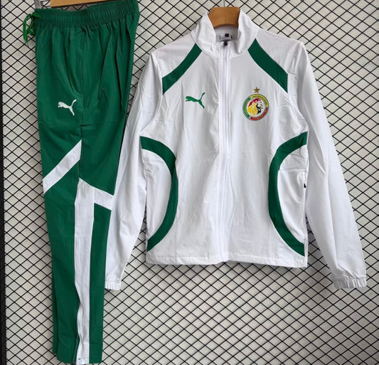 Ensemble de survêtement du Sénégal blanc coupe du monde 2026