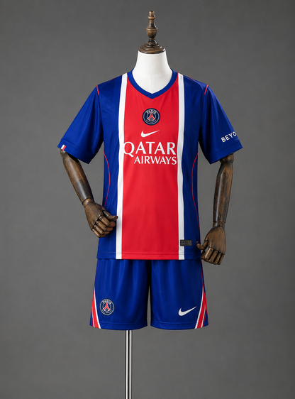 Maillot Paris Saint-Germain 26/27 domicile bleu pour enfants