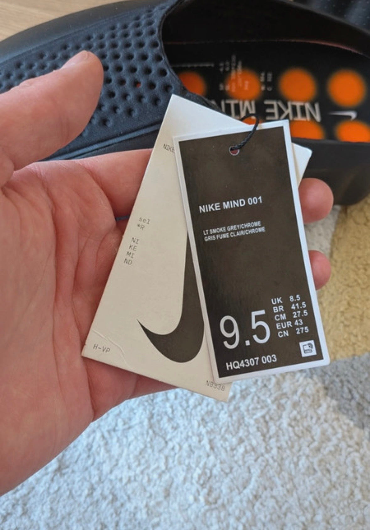 Claquettes Nike Mind 001 Noir