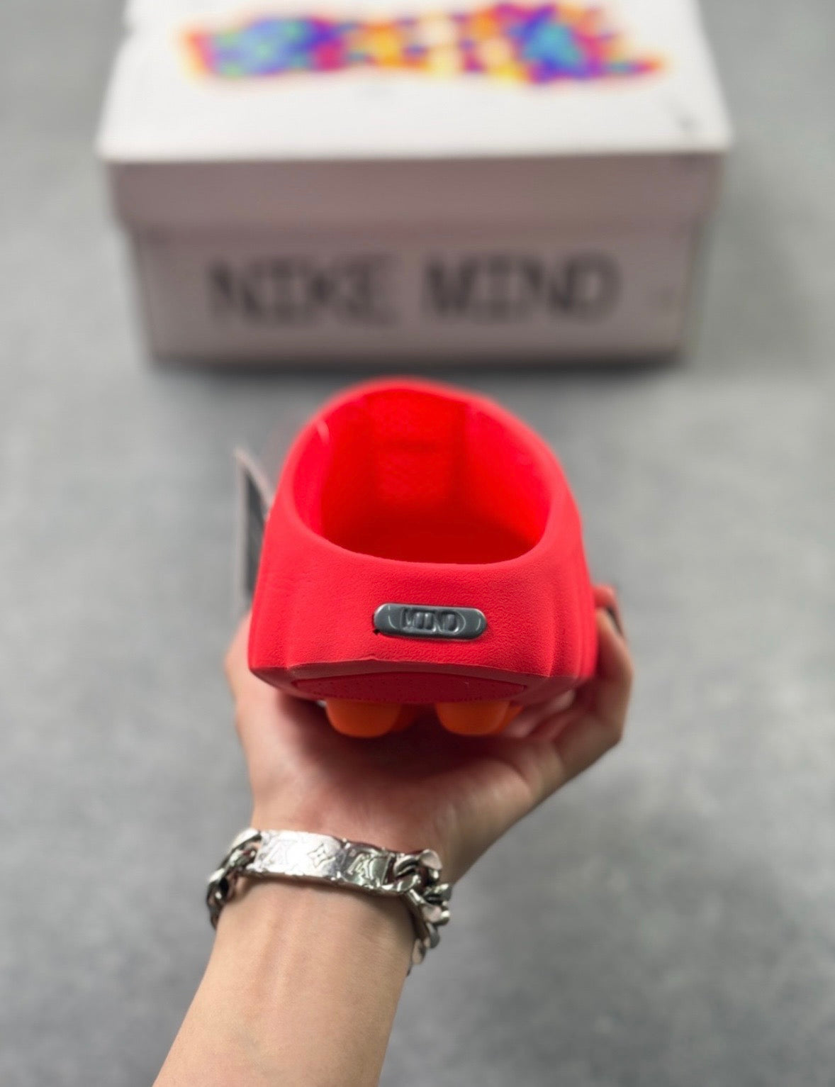 Claquettes Nike Mind 001 rouge