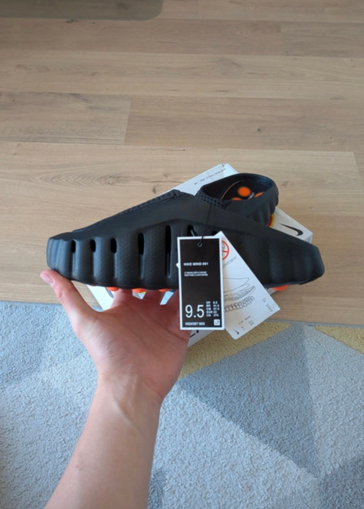 Claquettes Nike Mind 001 Noir