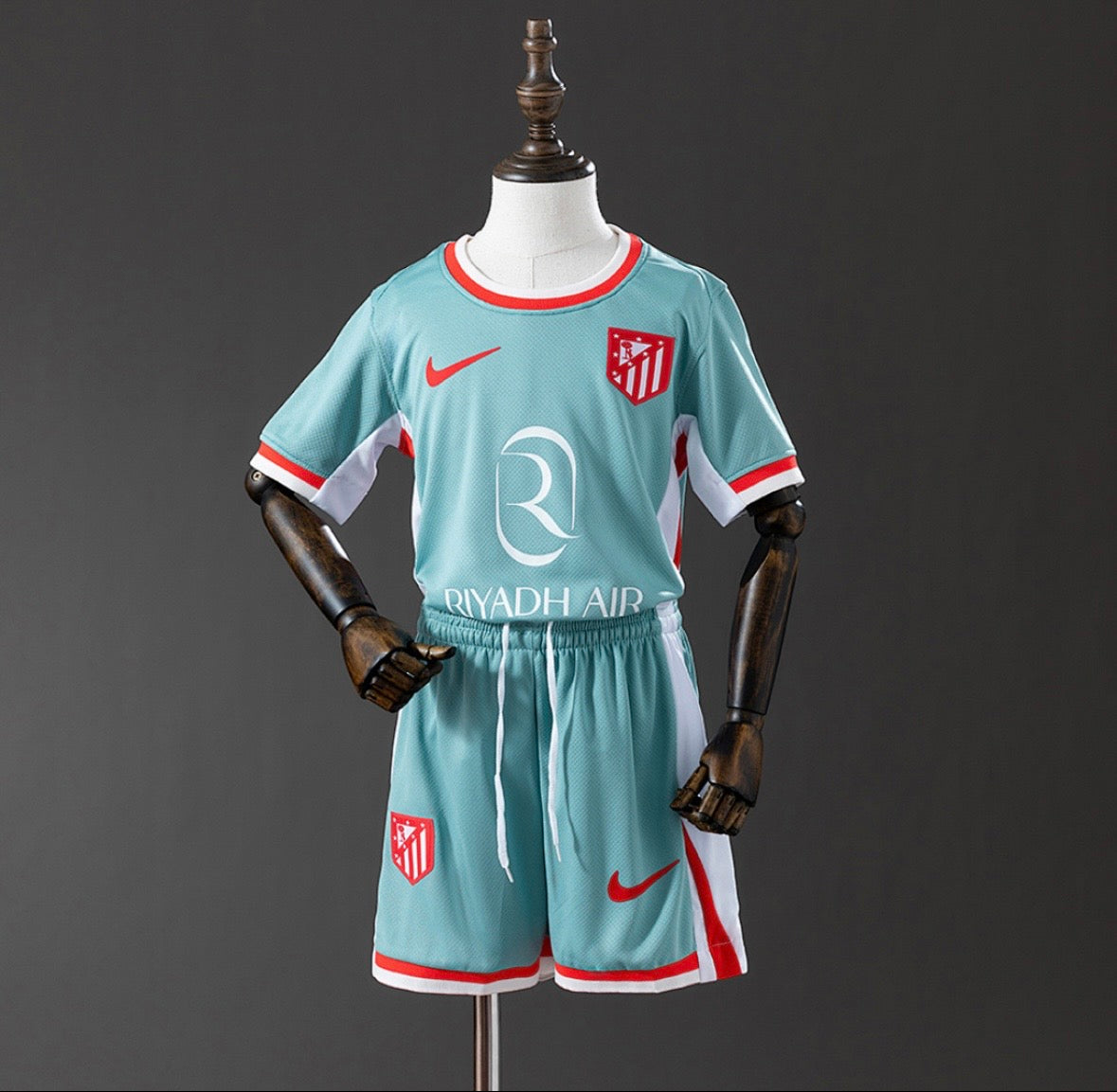 Maillot Atletico Madrid 2026 vert clair pour enfants