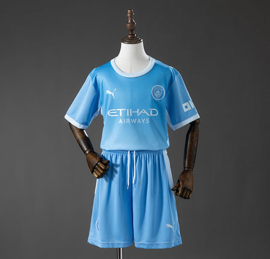 Maillot Manchester City Domicile bleu 26/27 pour enfants