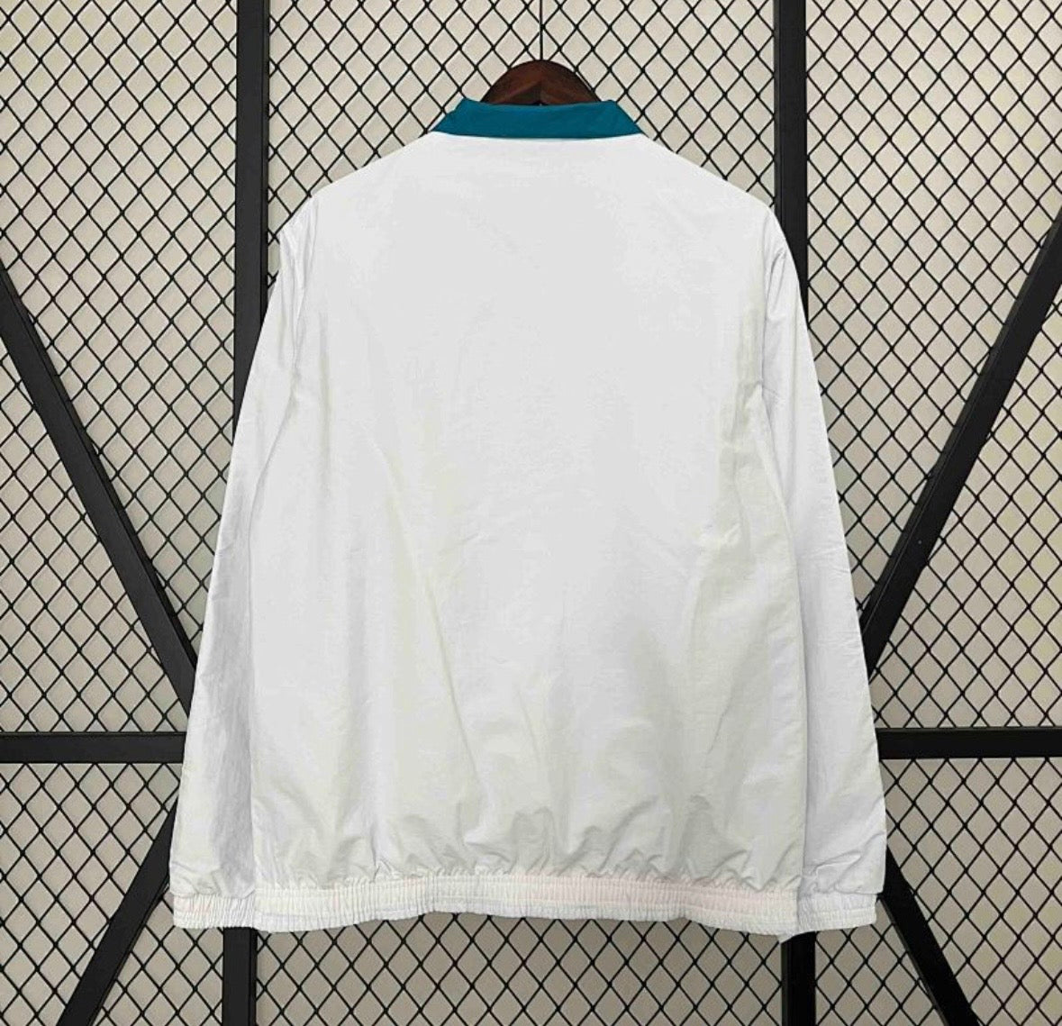 Veste Real Madrid 17/18 blanche et bleu