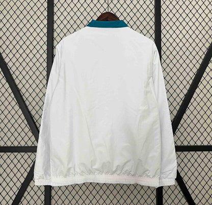 Veste Real Madrid 17/18 blanche et bleu