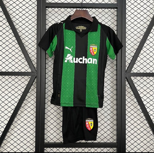 Maillot RC Lens 2026 extérieur vert pour enfants