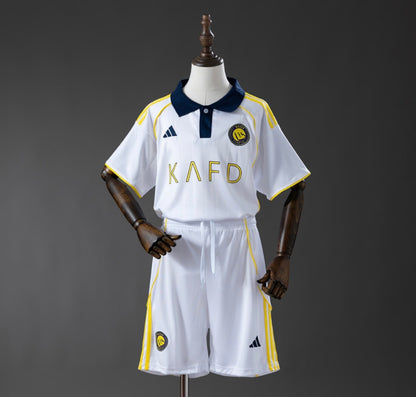 Maillot AL NASSR third blanc 25/26 pour enfants