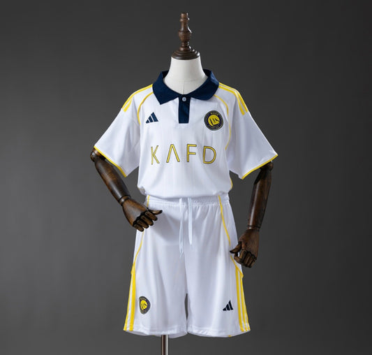 Maillot AL NASSR third blanc 25/26 pour enfants