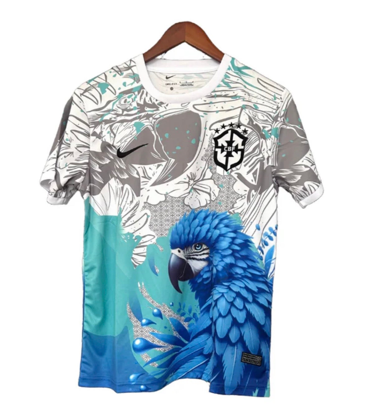 Maillot Brésil concept « oiseau bleu »